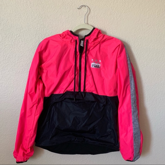 PINK Victoria's Secret Jackets & Blazers - VS PINK Windbreaker with Hoodie